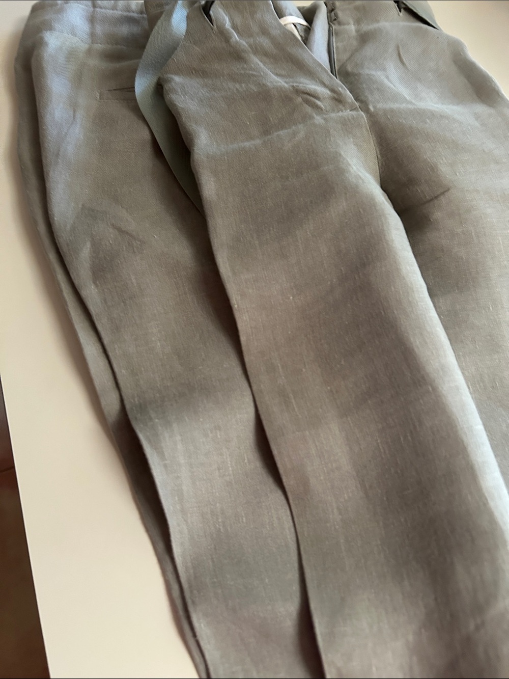 Talbots women’s petite Dress Pants in Olive Green